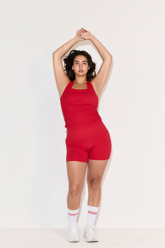 SEAMLESS BIKER SHORTS - AGNI