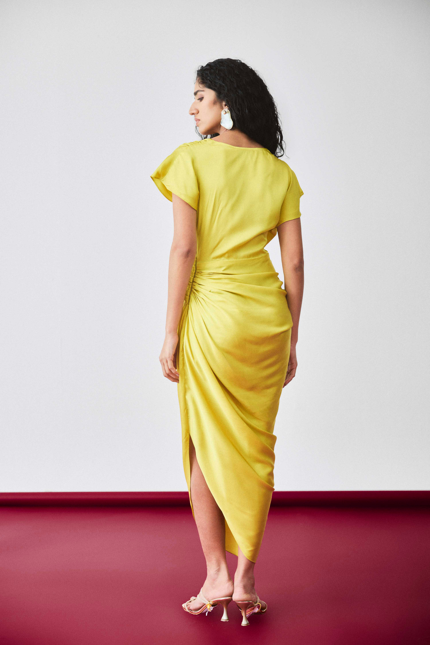Echo Sway Draped Dress