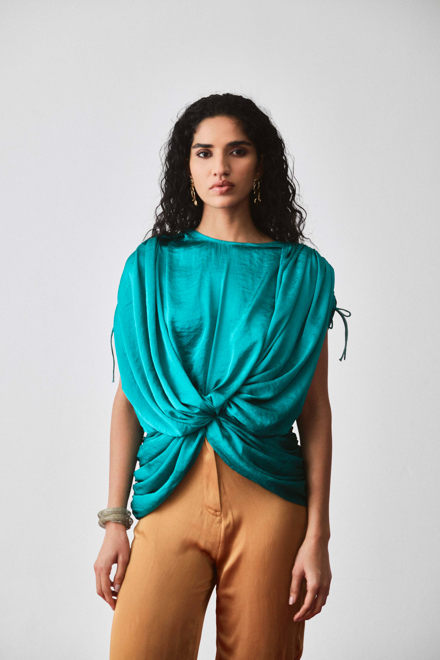 Echo Fern Drape Top