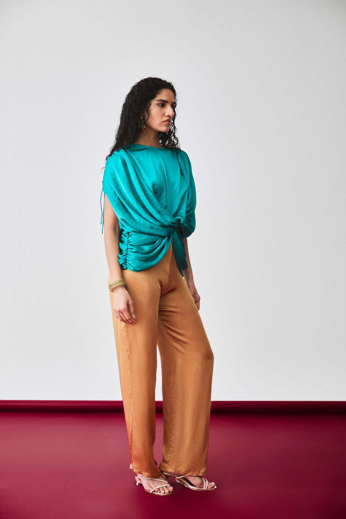 Echo Fern Drape Top