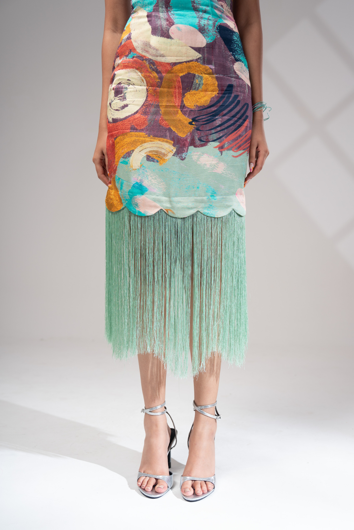 Riva Fringe Dress