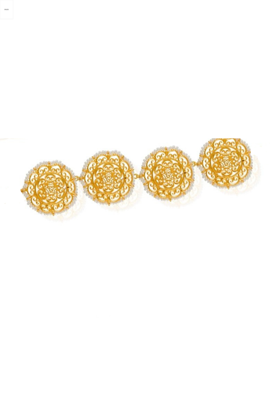 Pearl Victorian Filigree Bracelet