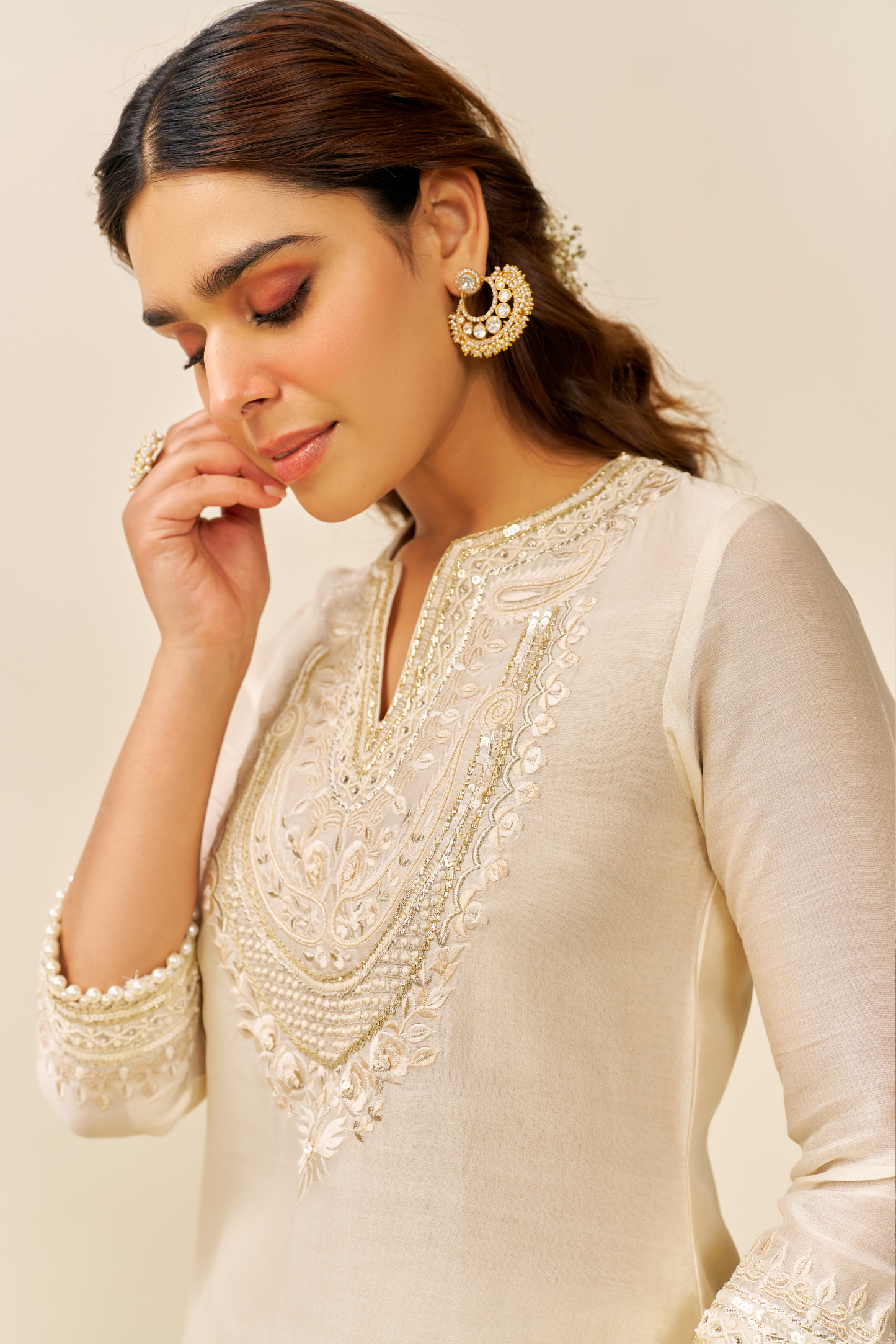 Sara- Short Kurta with Salwar