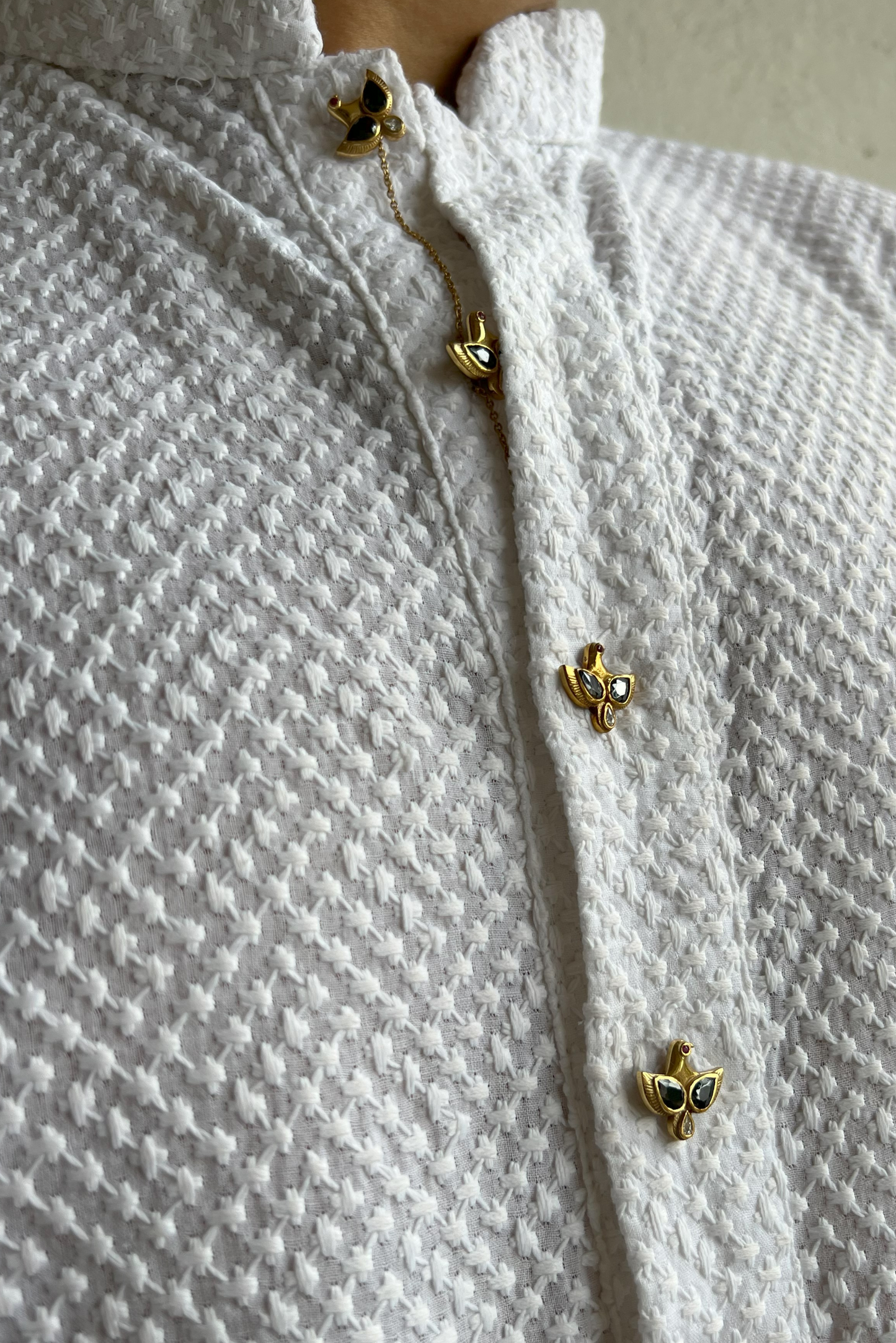 Garuda Kurta Buttons