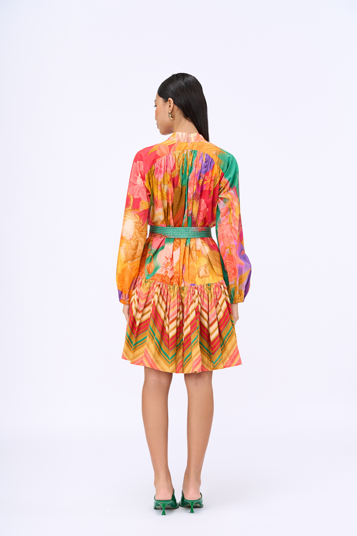 Bed Of Roses Midi Dress