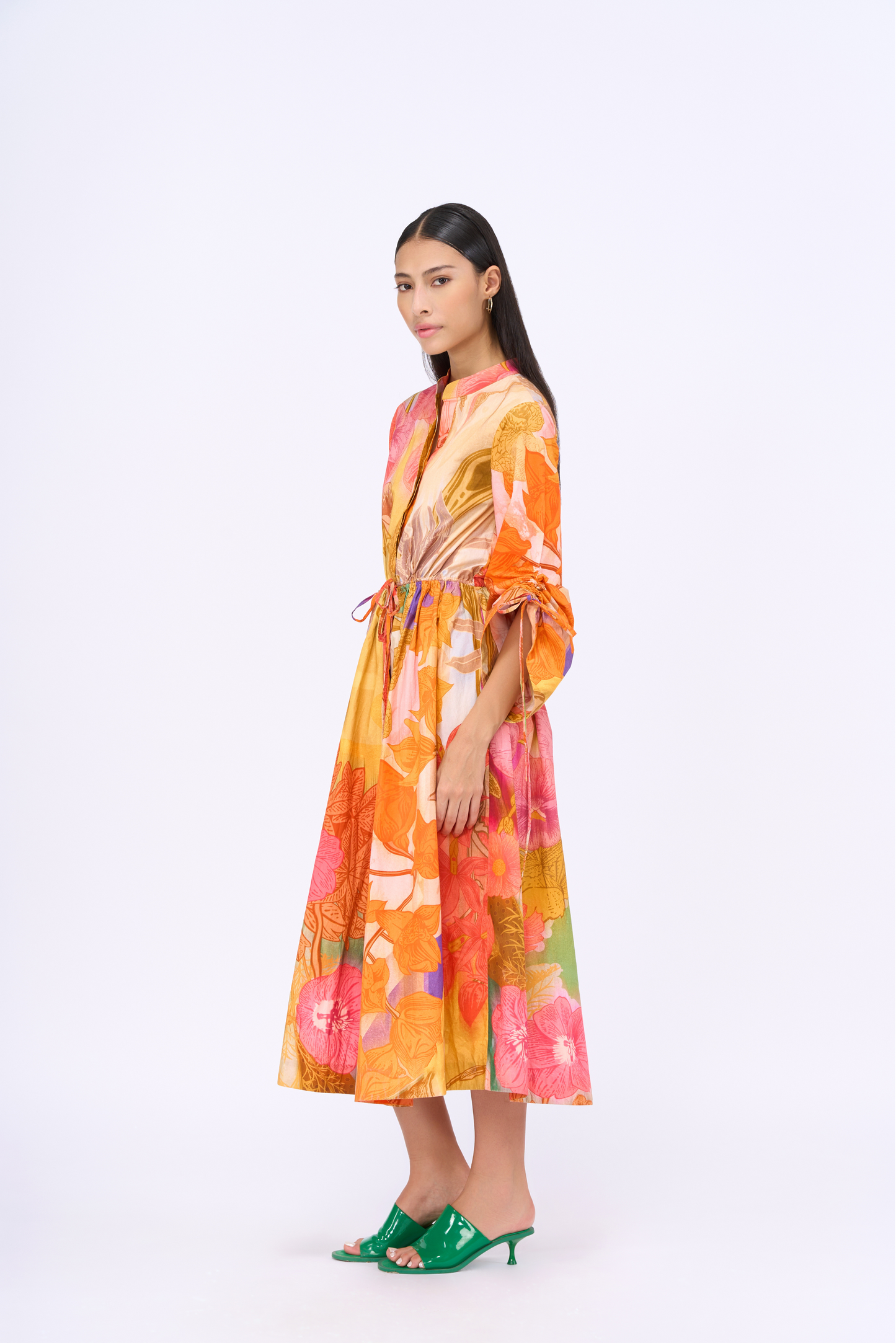 Day Bloom Shirt Dress