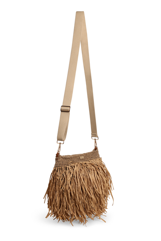 Natural Raffia Bucket
