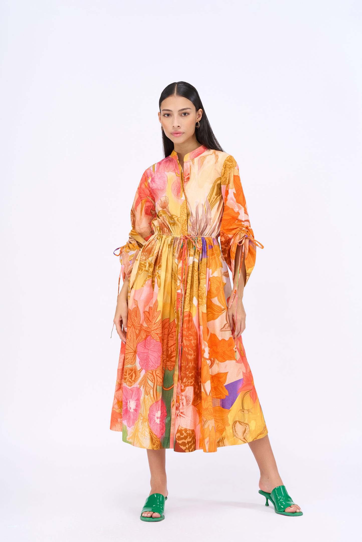 Day Bloom Shirt Dress