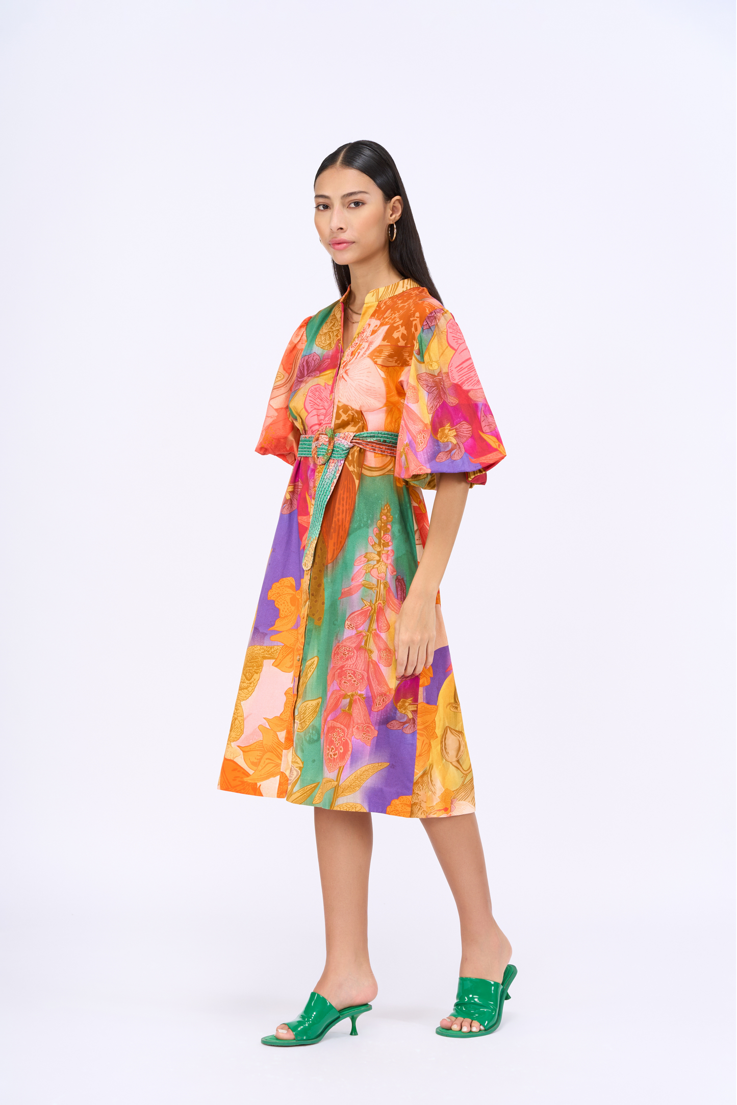 Escape Shirt Dress