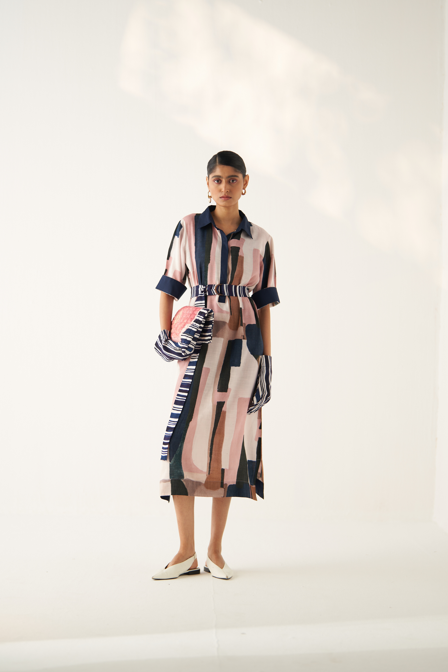 Indigo Stripes Belt