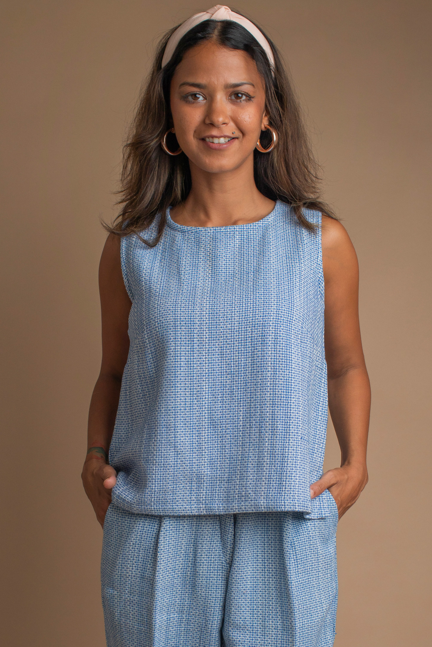 Akira Top - Woven Texture