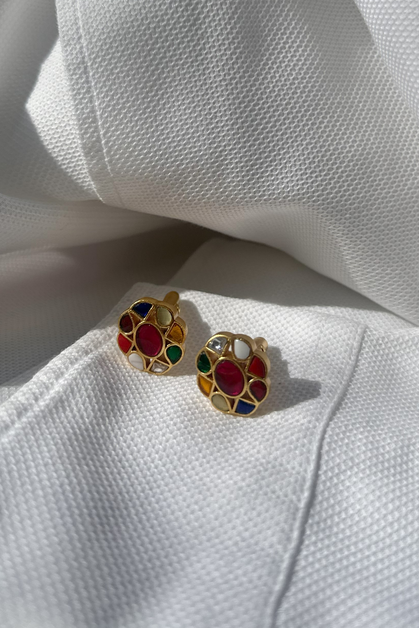 Navratna Cufflinks