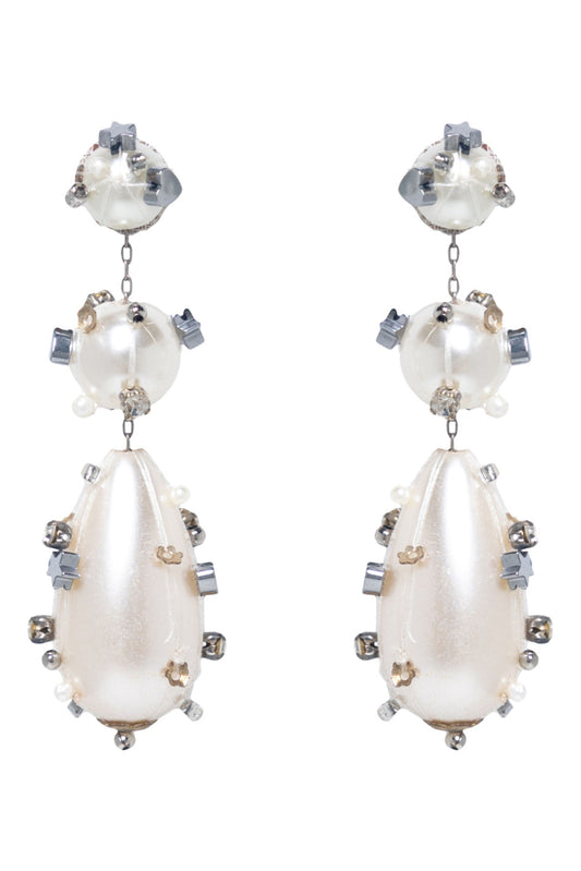 ENCRUSTED PEARL EARRINGS