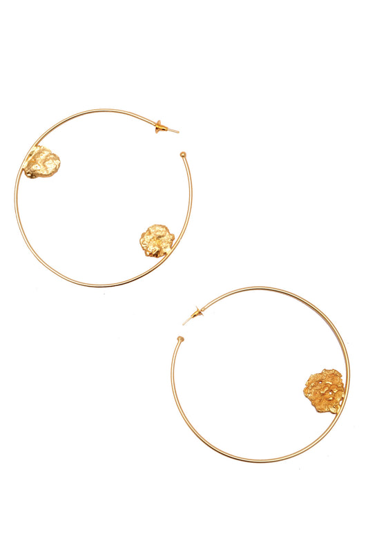 Crudo Oversized Hoops