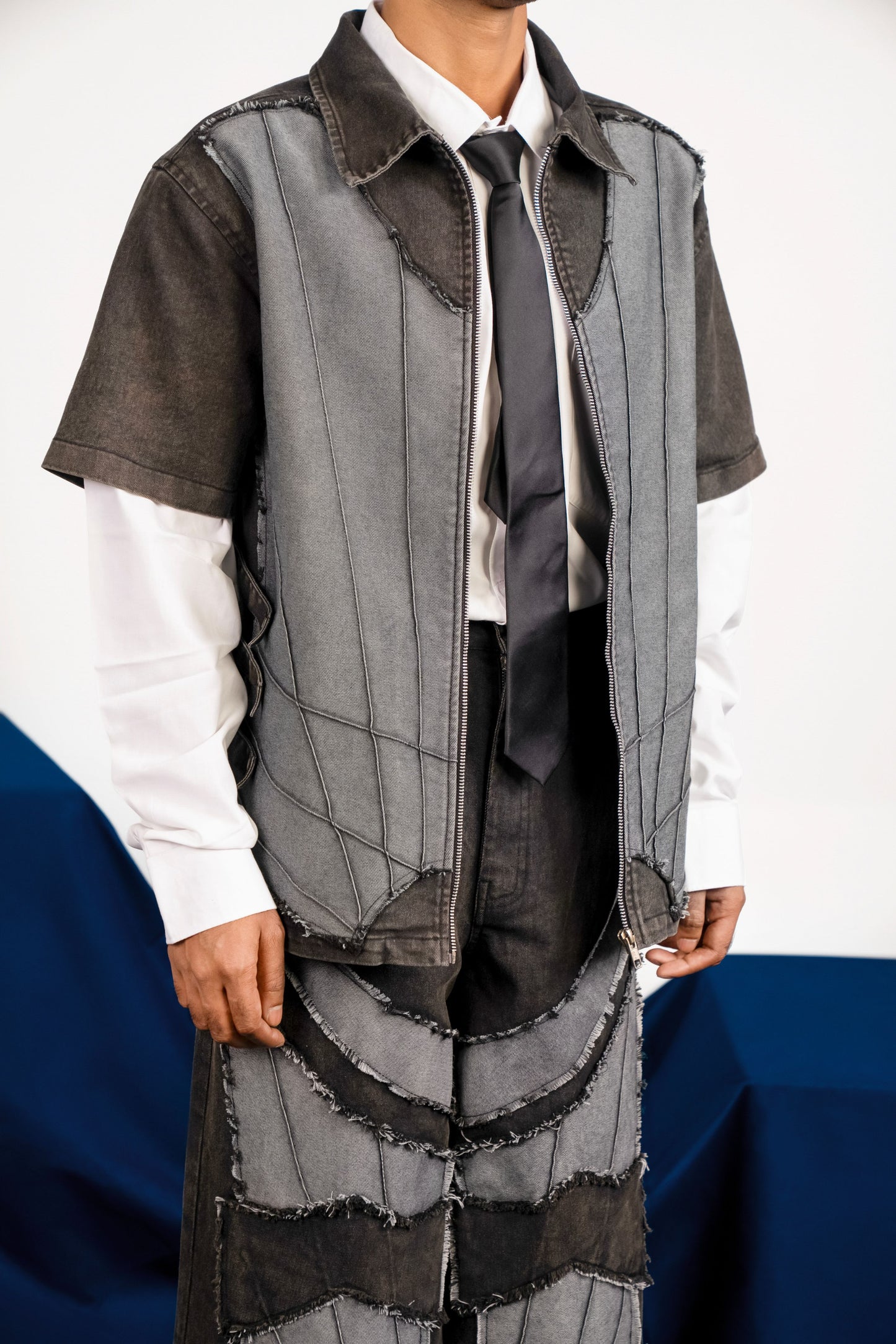 SHINING ARMOUR PANELLED SHIRT