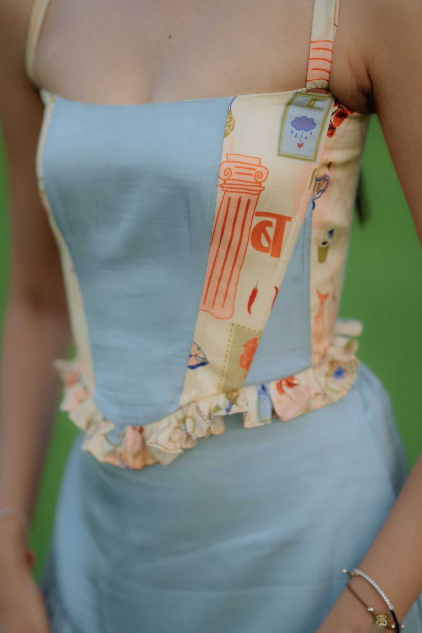 Coral Kissed Corset