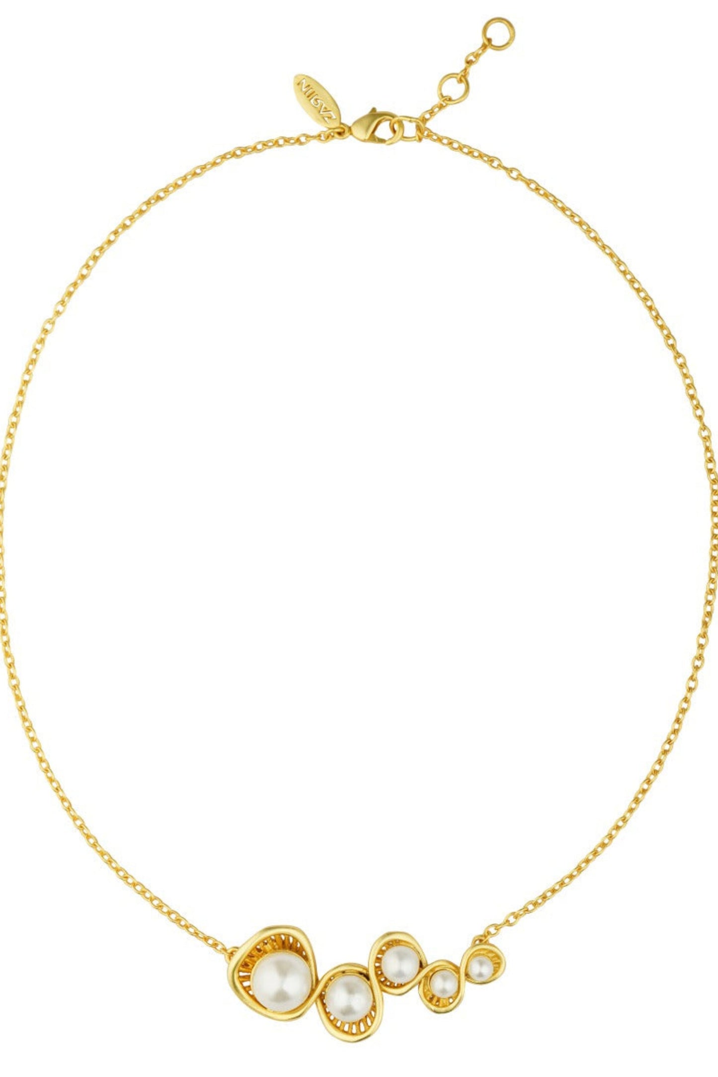 Power Pearl Pendant Necklace