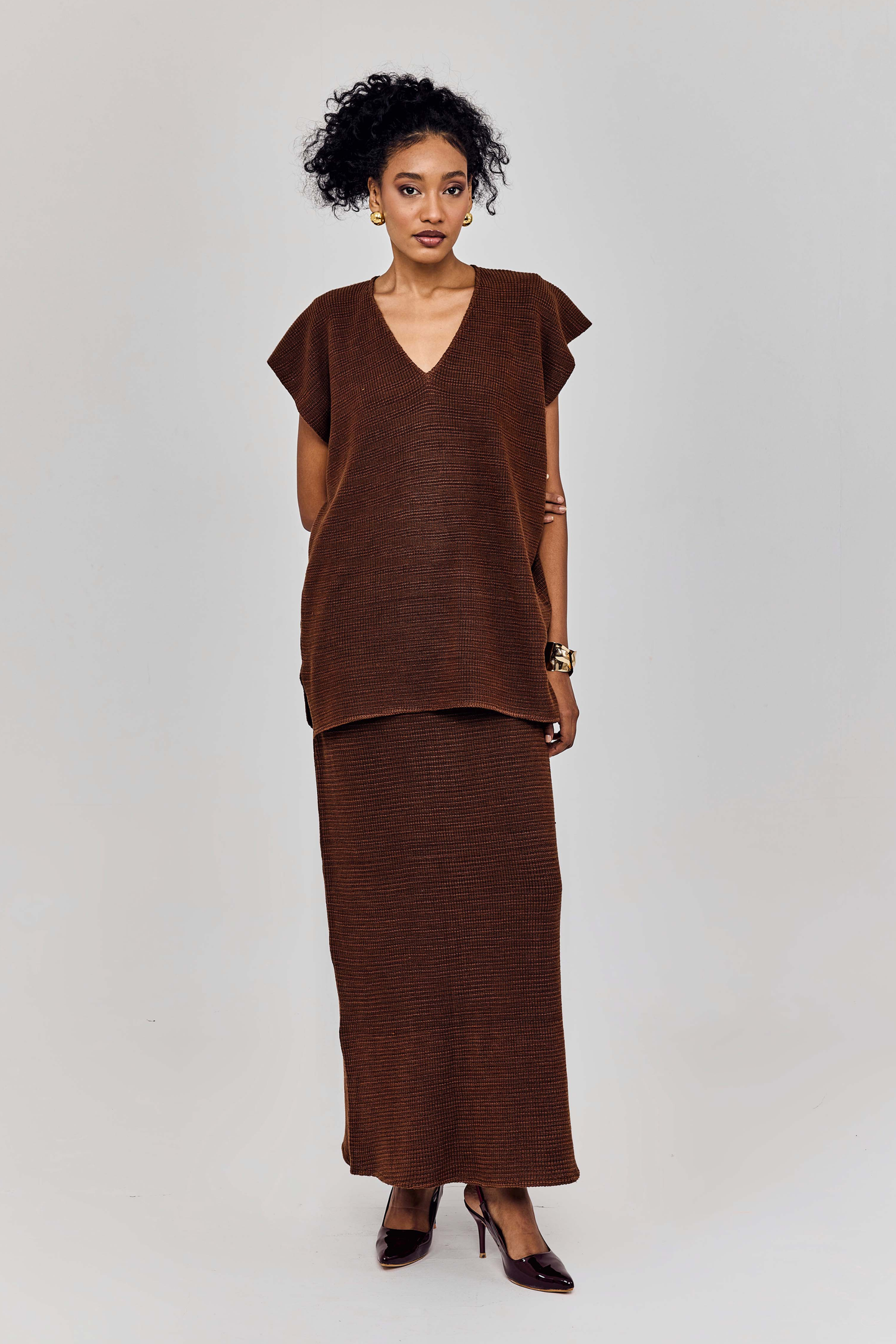 Alma Knit Top & Skirt