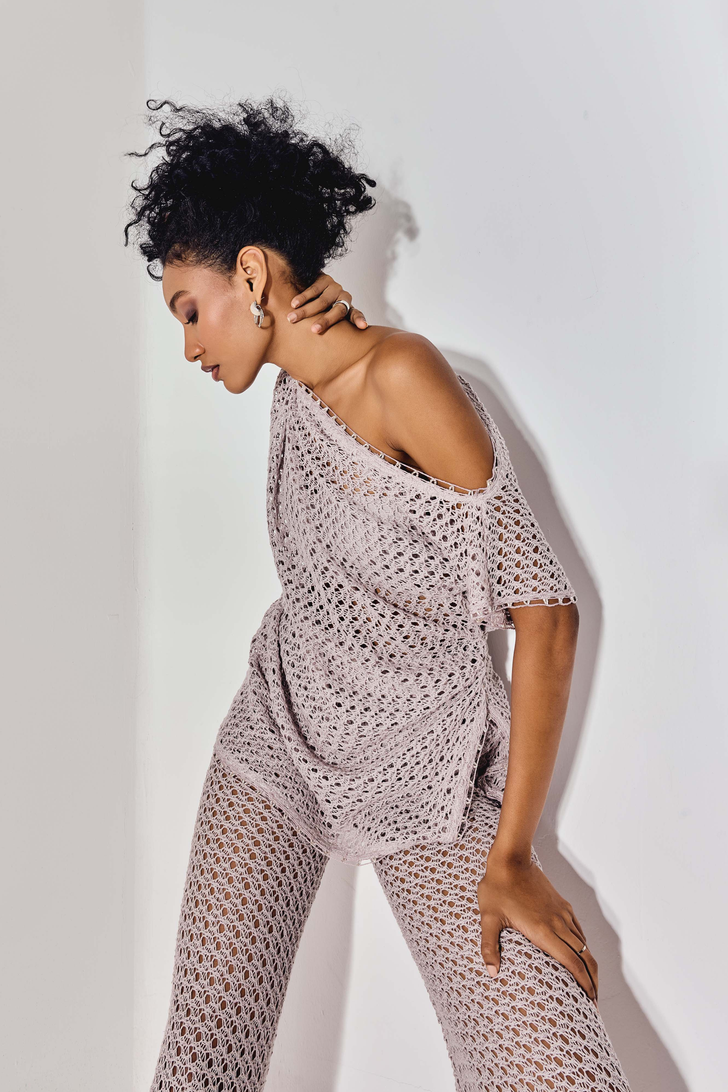 Selene Draped Knit Top & Pants