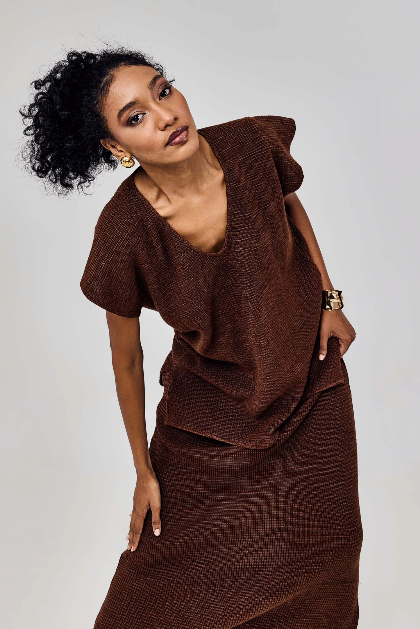 Alma Knit Top & Skirt