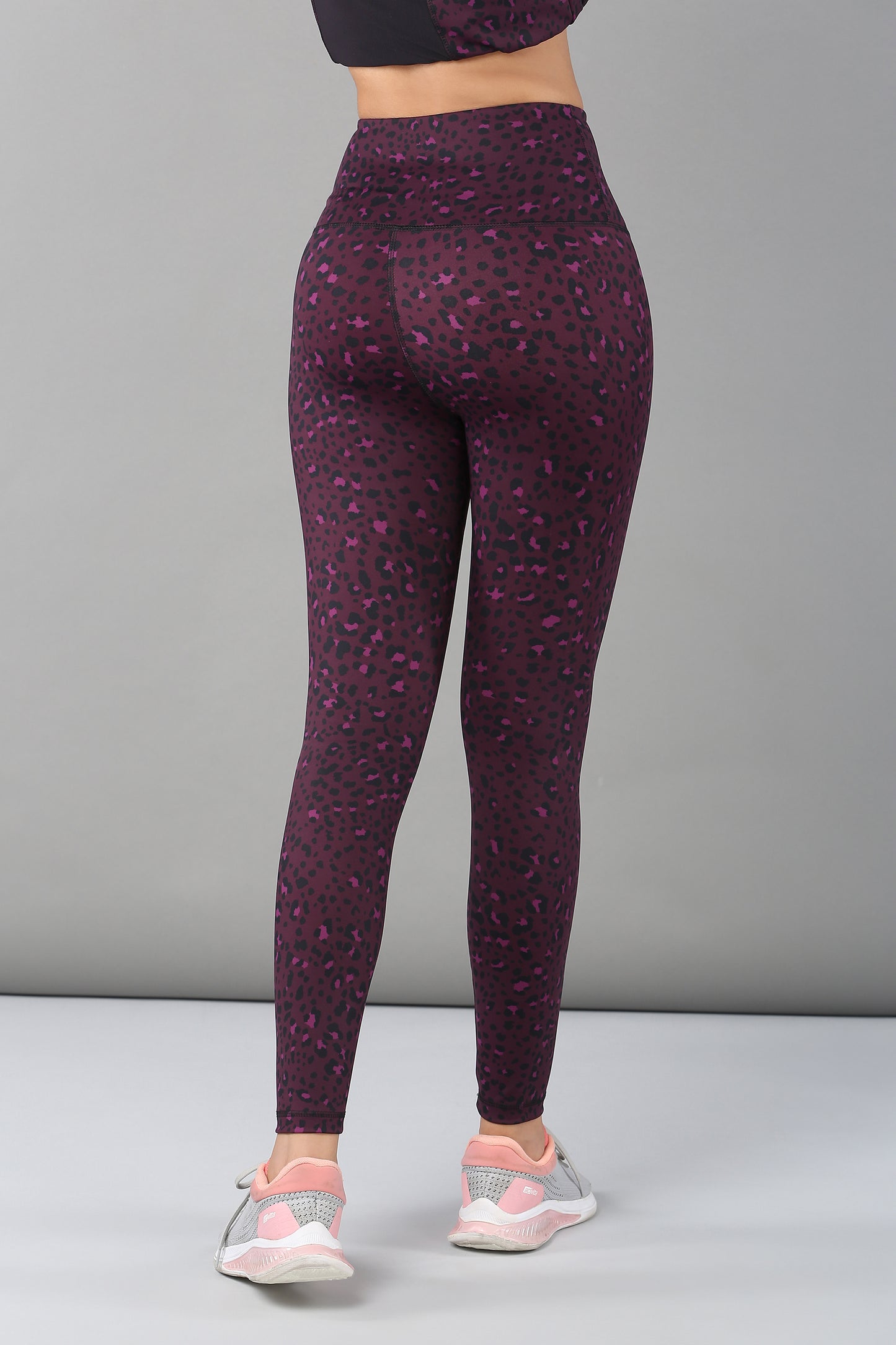 Pink Animal Print Leggings