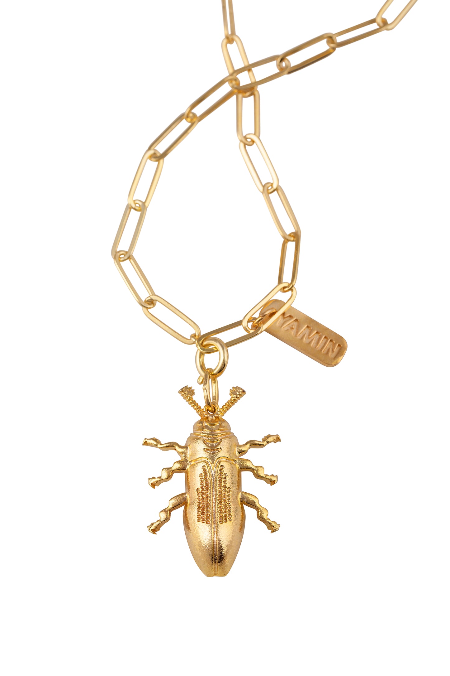 Scarab Gold Pendant