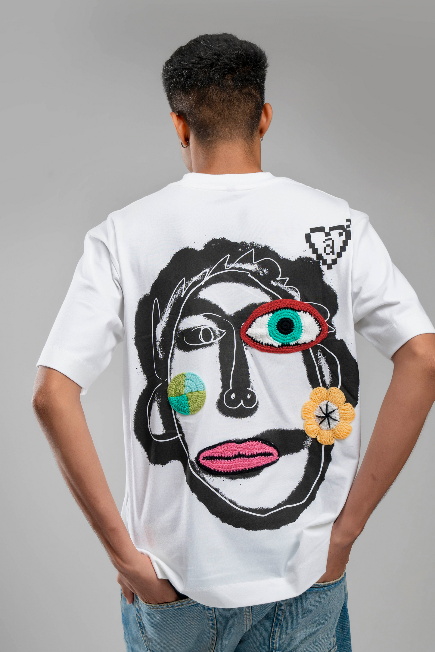 Picasso of a kind Tshirt - White