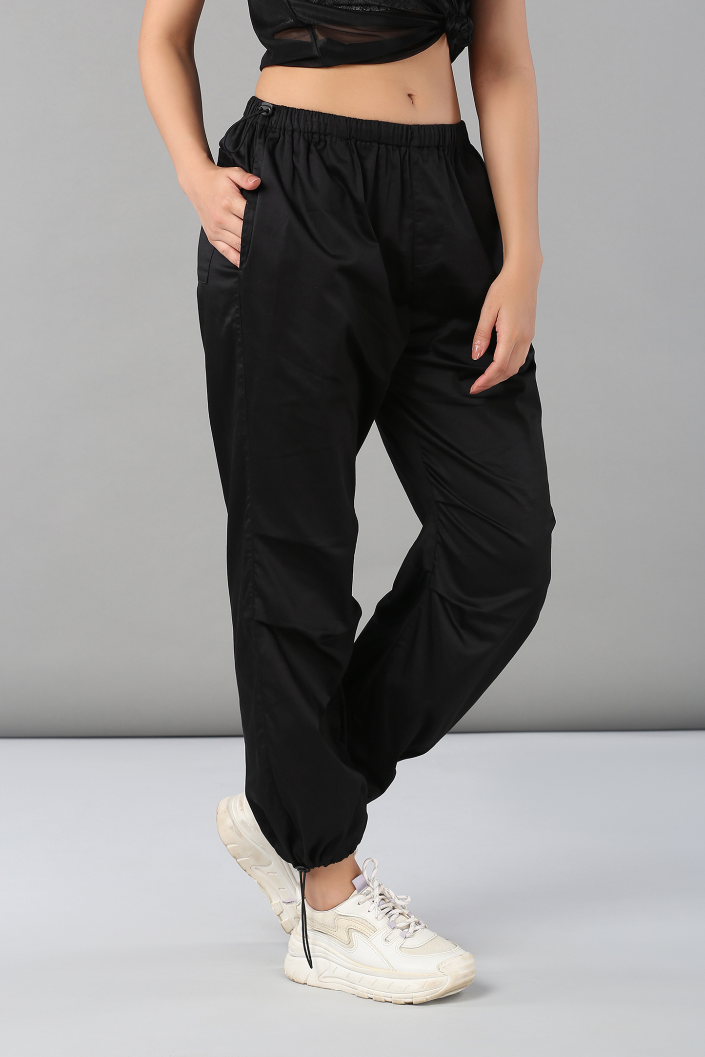 Black Parachute Pants