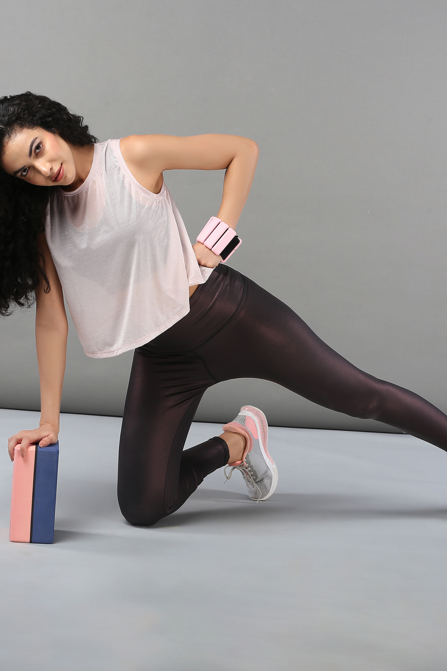 Powder Pink Sheer Top