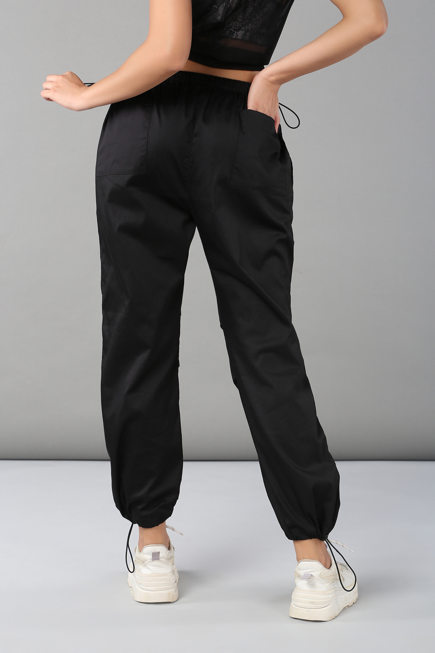 Black Parachute Pants