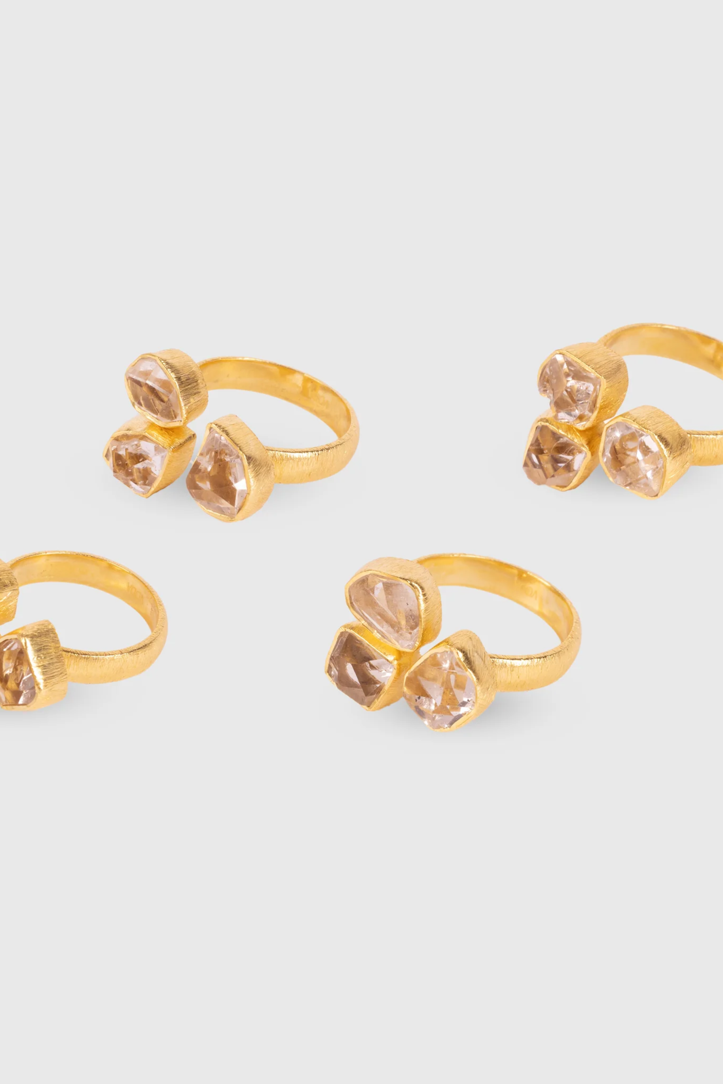 Arcane Ring - Herkimer Crystal Raw