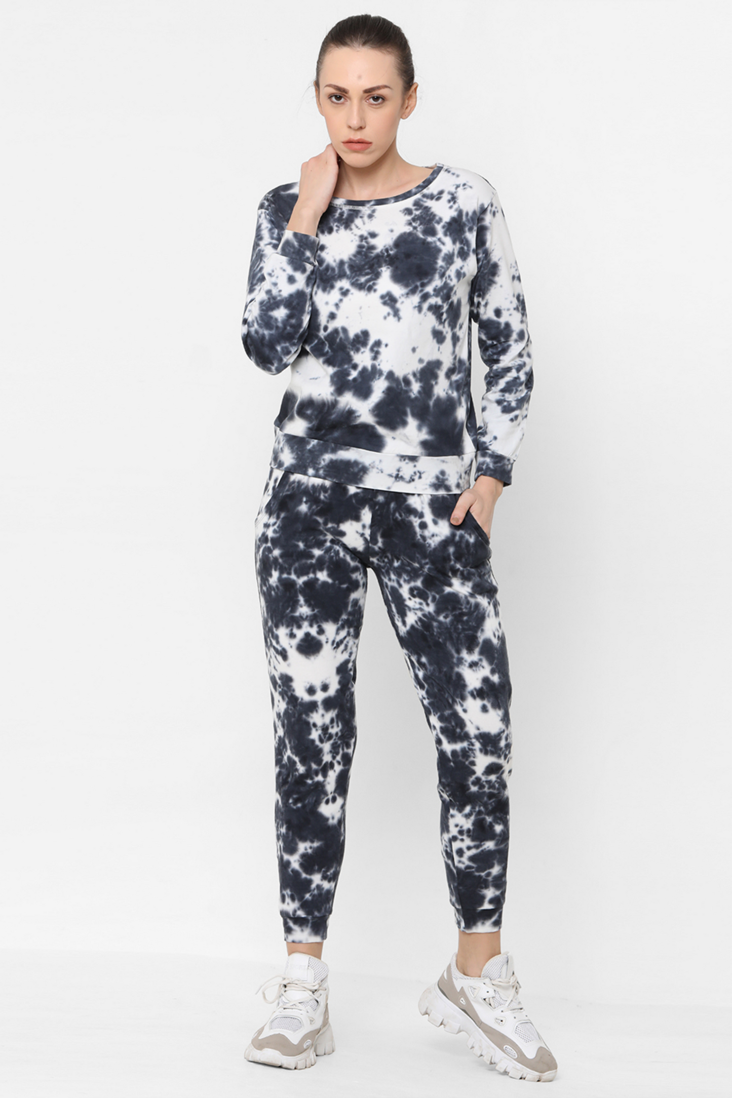 Tie And Dye Tracksuit Set