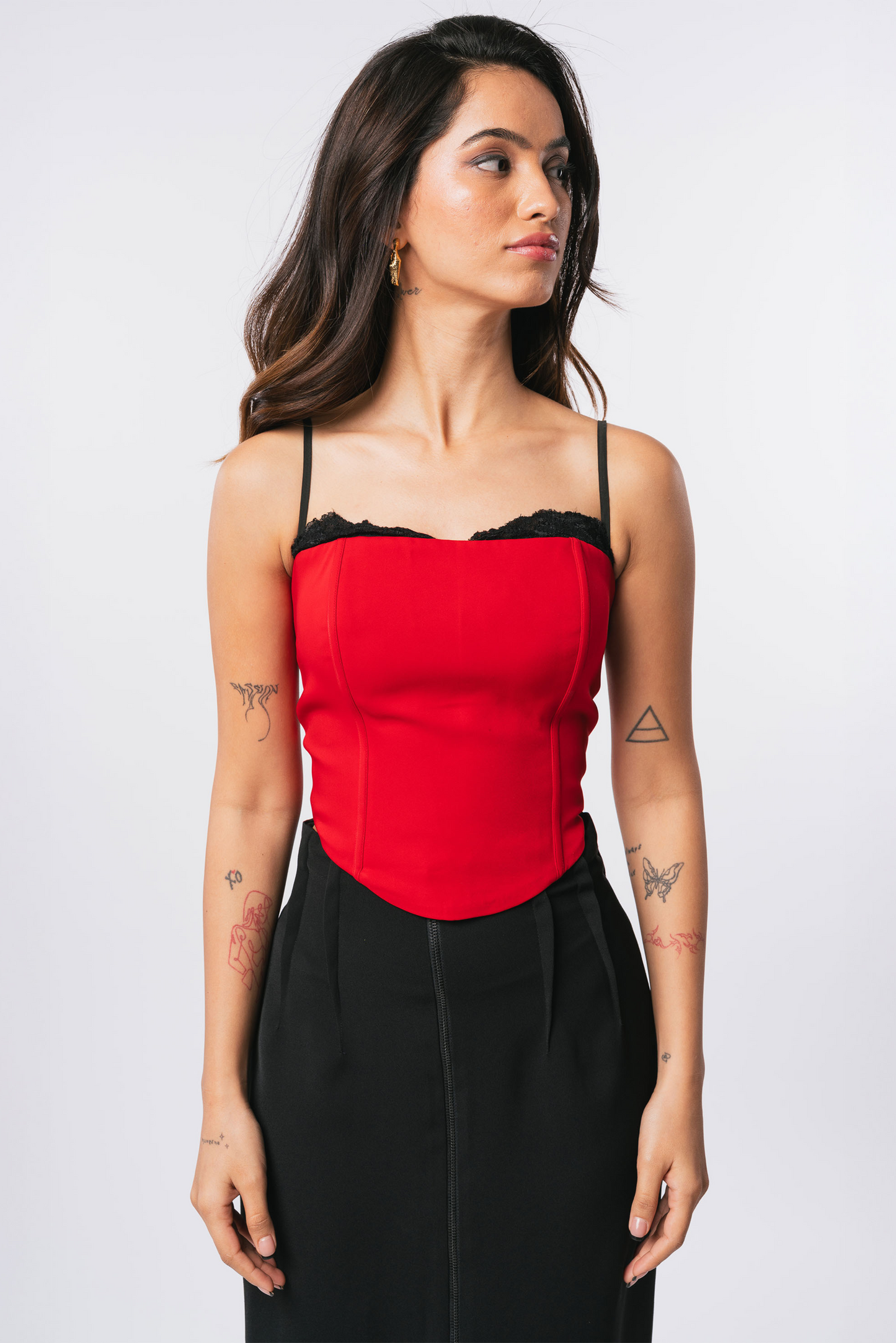 Red Lace Corset