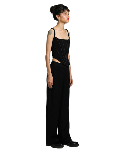 Knotty Corset - Black