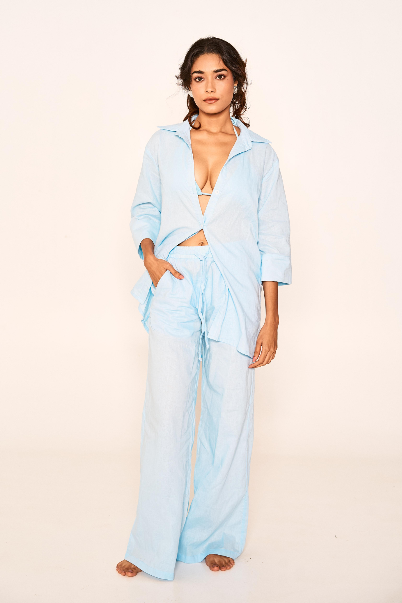 Tuscany Pants - Powder Blue