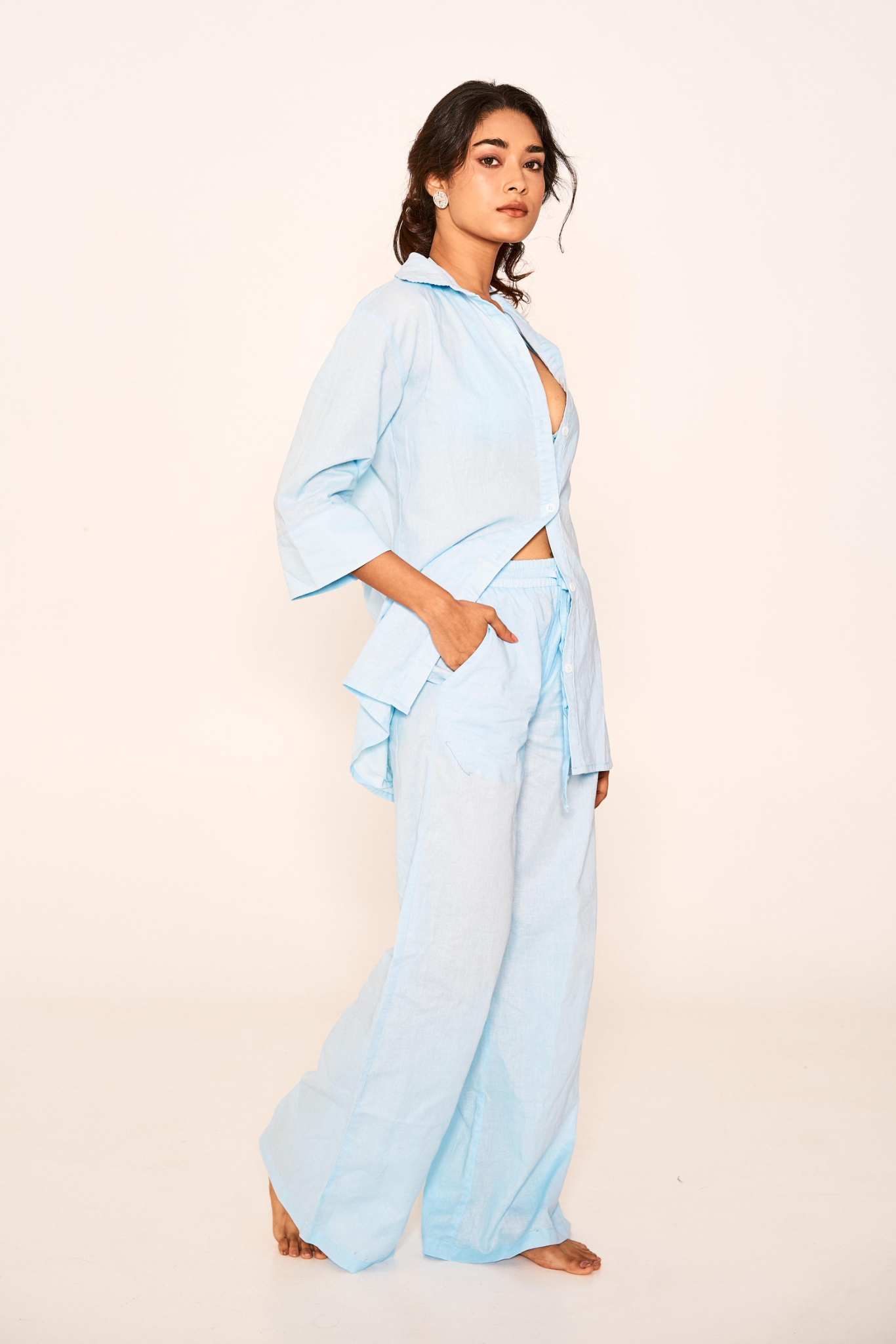 Tuscany Pants - Powder Blue