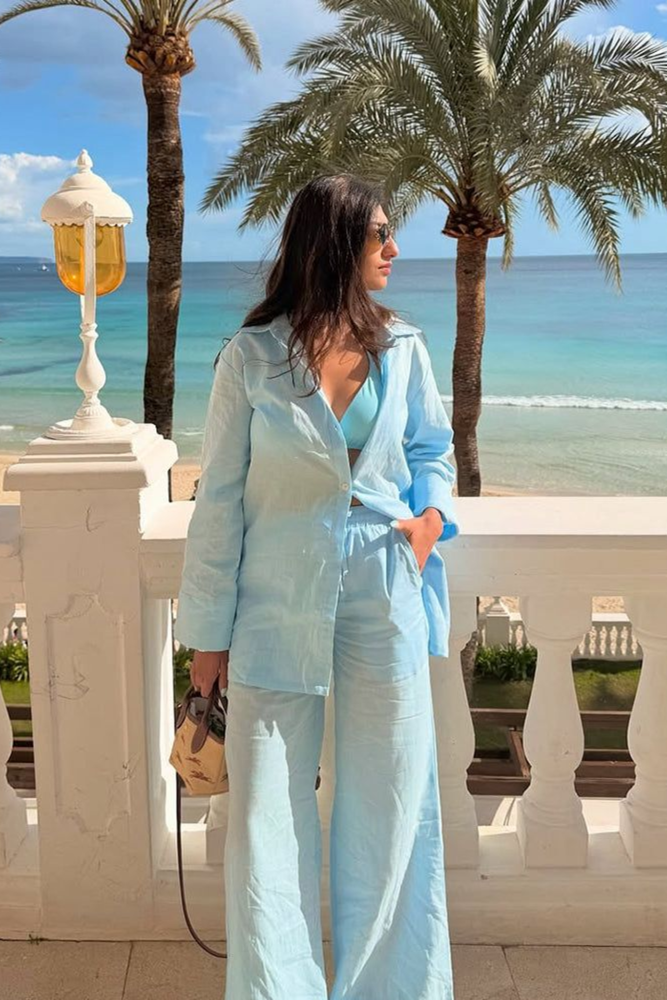 Tuscany Pants - Powder Blue