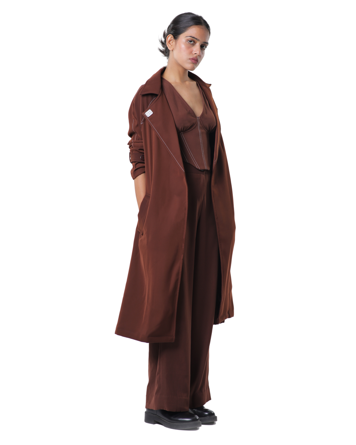 Trench Coat - Brown