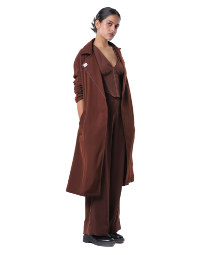 Trench Coat - Brown