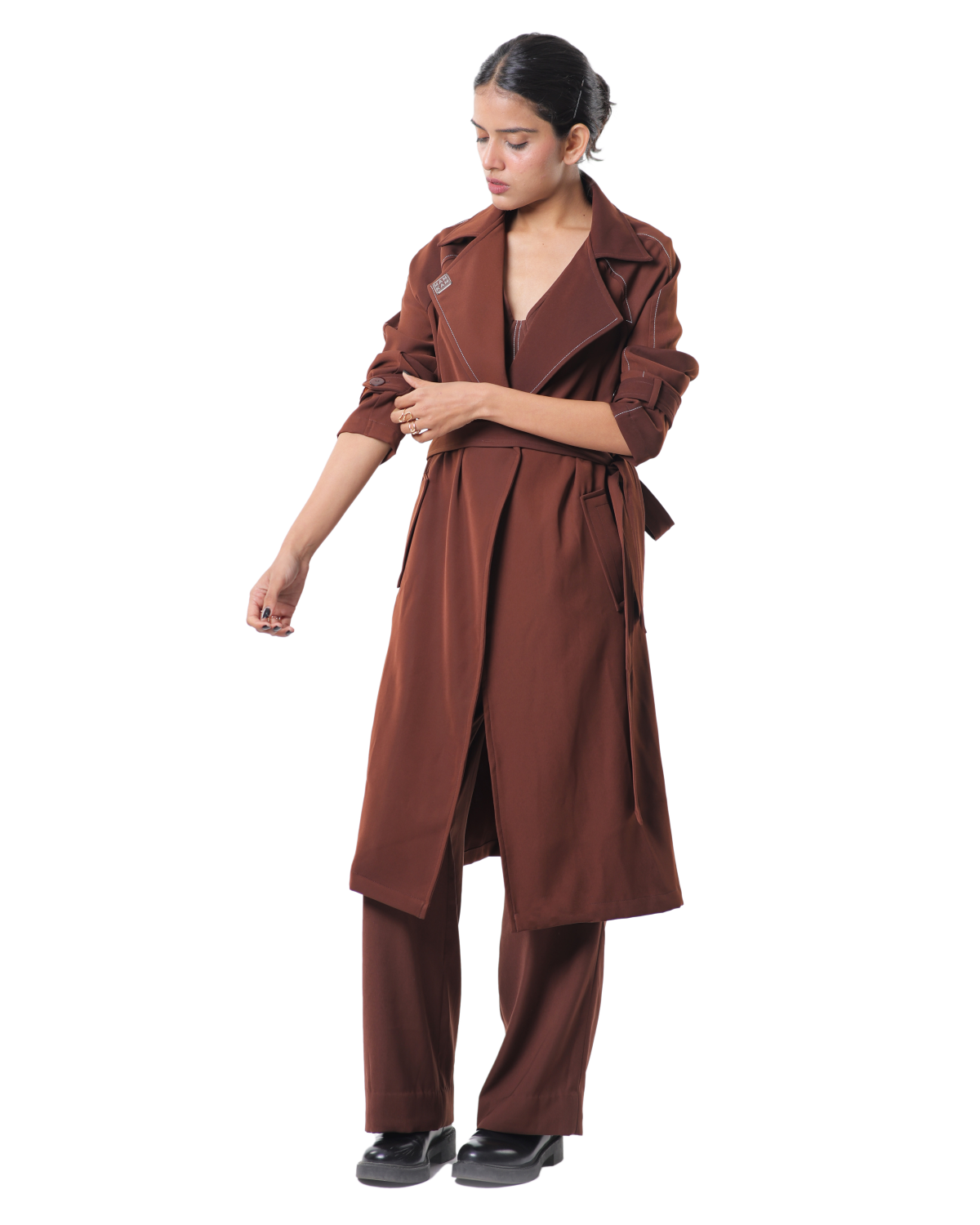 Trench Coat - Brown