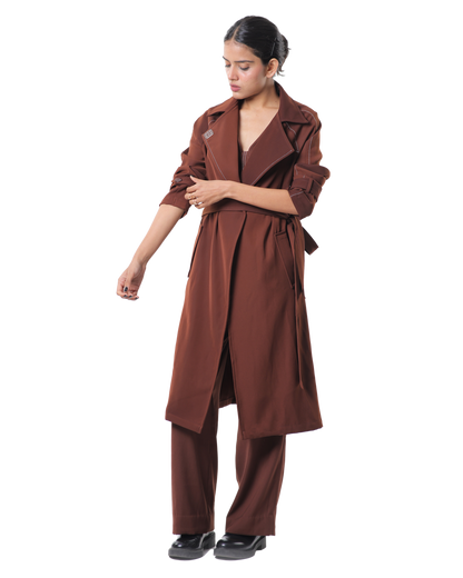 Trench Coat - Brown