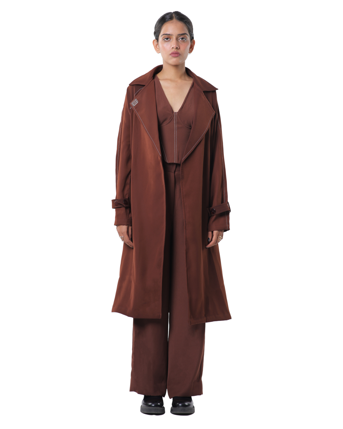 Trench Coat - Brown