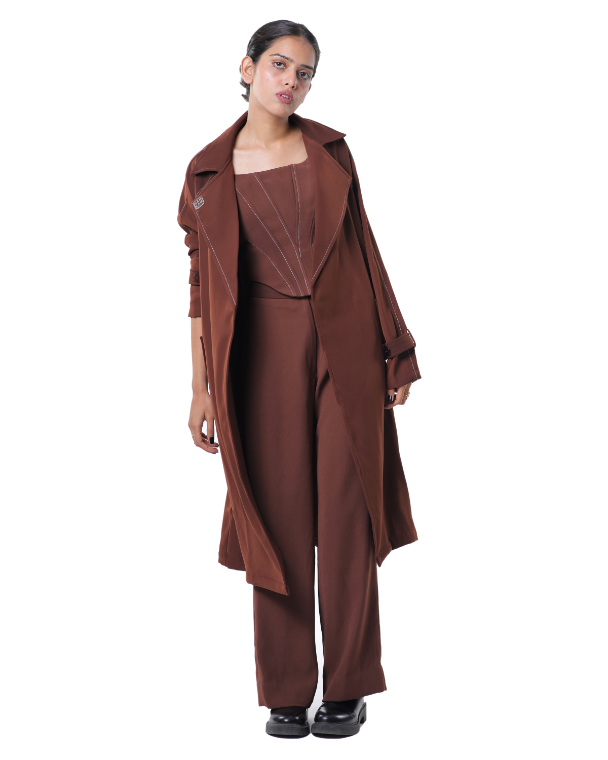 Trench Coat - Brown