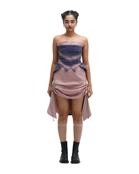 CORSPLIT CORSET - PINK