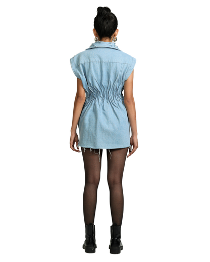 Creased Dress