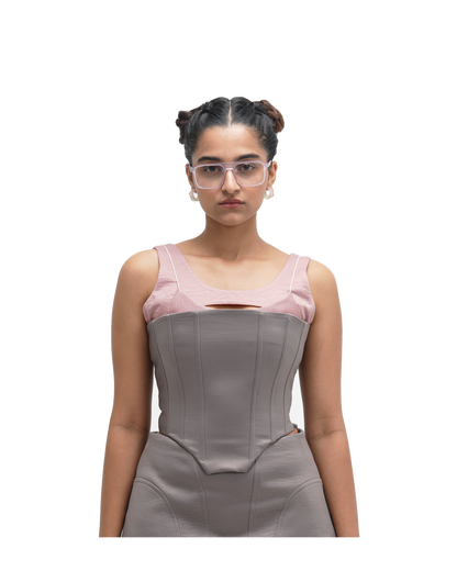 CYBER ROSE CORSET