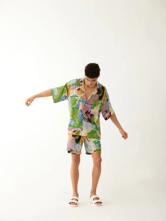 Dromos Resort Shirt with Dromos Resort Shorts Paolozzio