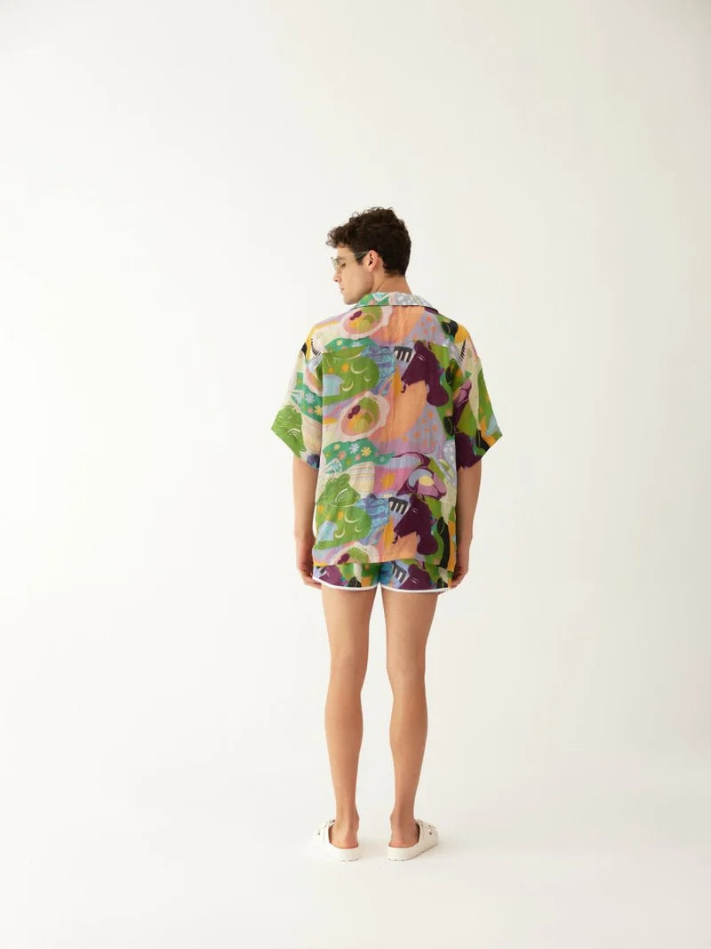 Dromos Resort Shirt with Dromos Resort Shorts Paolozzio