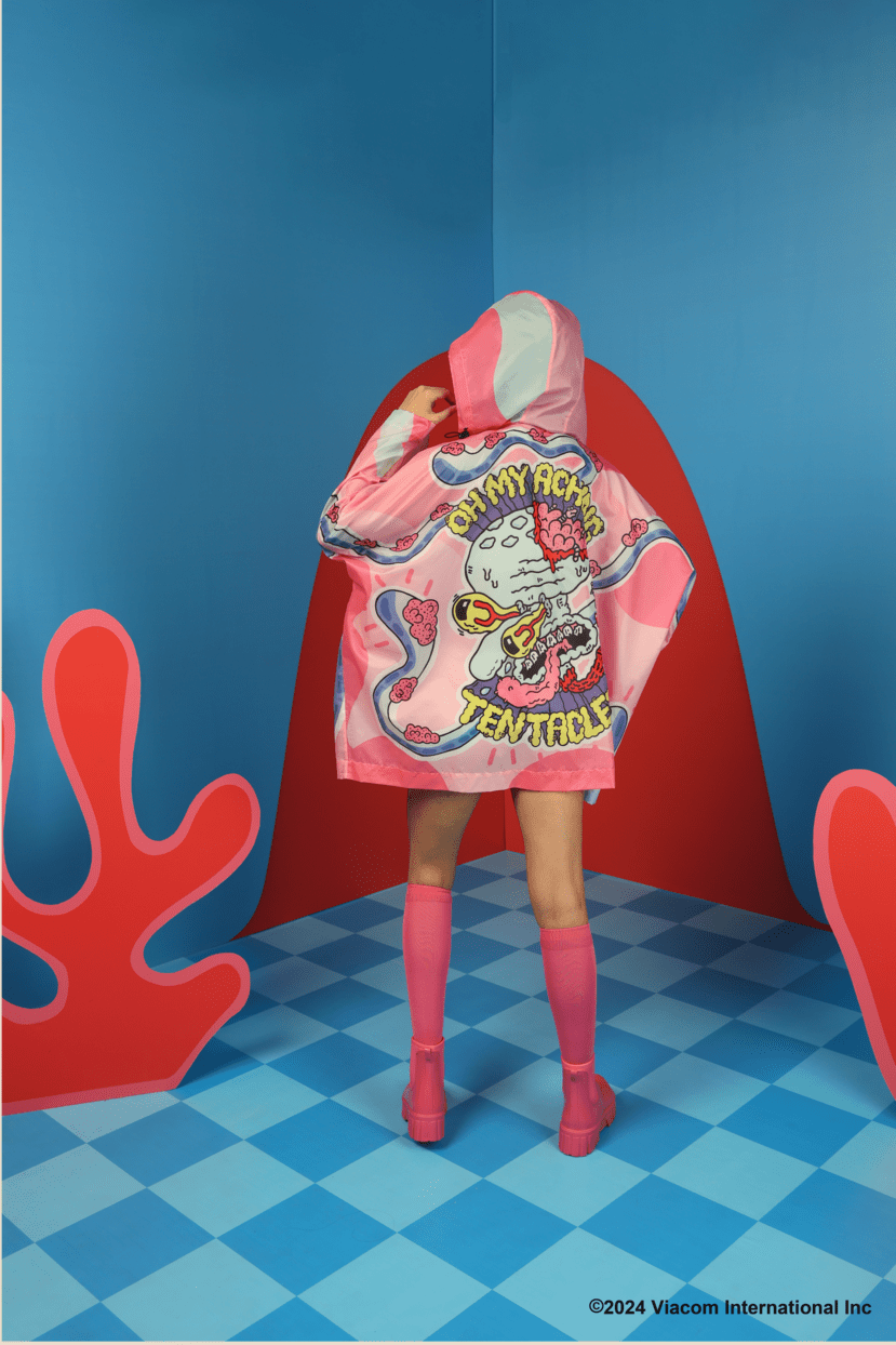 Aching Tentacles Raincoat