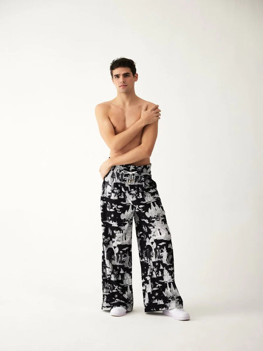 Evryn Shore Pants Poseidon